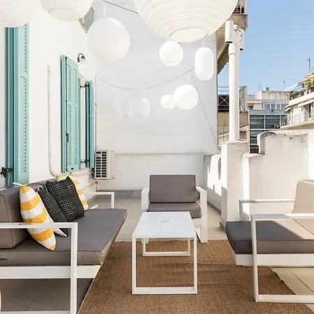 Zoe By Halu! Lovely Penthouse In The Center * テッサロニキ